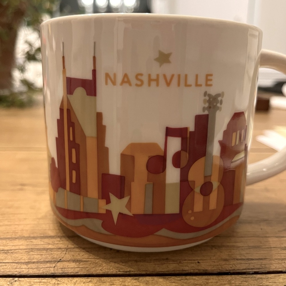 “You are Here” Starbucks mug collection Nashville